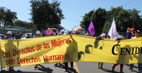 Cenidh saluda a la mujer nicaragüense